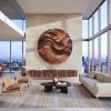 Unique Wall-mounted Organic Wooden Sculpture Handcrafted Wooden Wall Art Sculpture For Living Room Furniture Wall Decoration