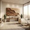 Mid Century Large Sculpture Wall For Entryway Inspiration. Handcrafted Solid Wood 3D Sculpture Wall Art For Home Living Room