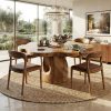 Luxurious and uniquely crafted wooden dining table ( chairs not included) designed to create a warm and inviting atmosphere.