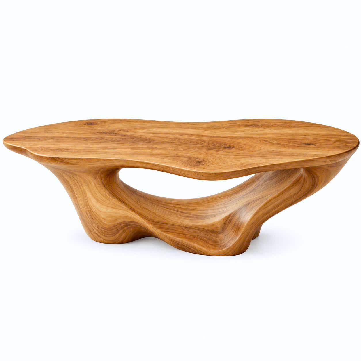 ACF 18 Luxali Modern Solid Wood Coffee Table Living Room Handmade Natural Eco-Friendly Durable Decor Unique Design - Image 11