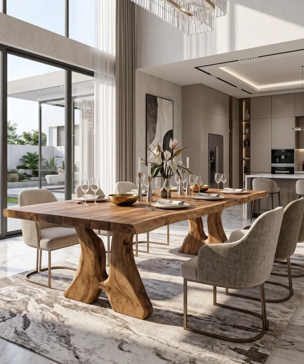 Farmhouse Dining Table For Vintage Furniture Look