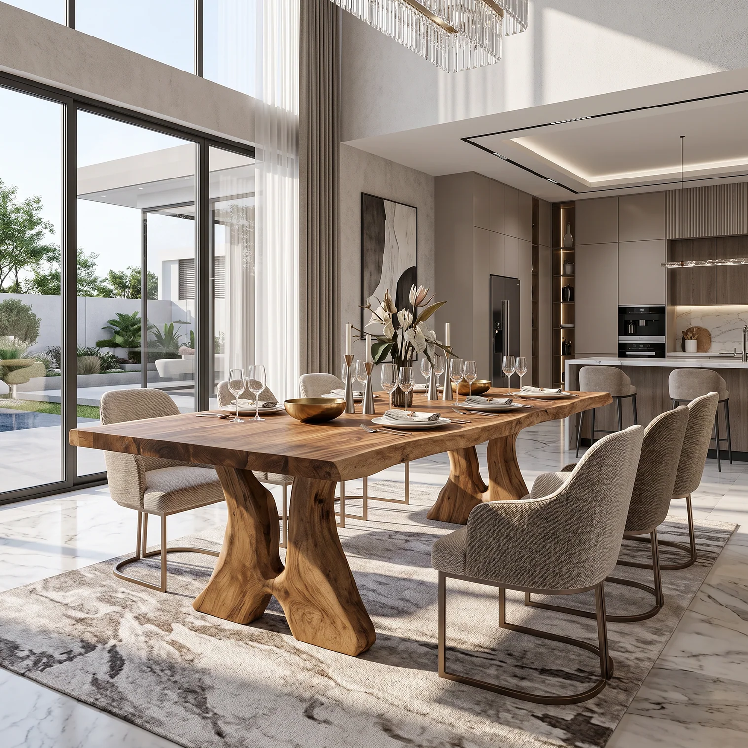 Farmhouse Dining Table For Vintage Furniture Look