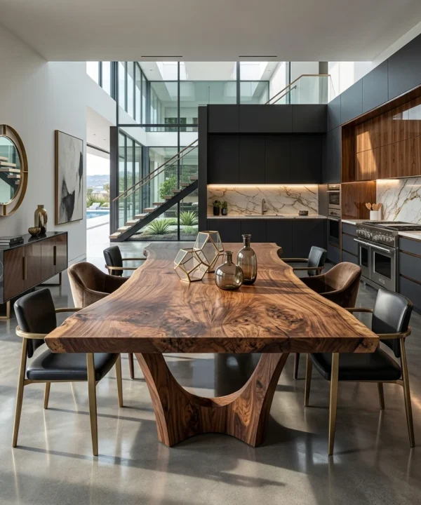Alternative view of Contemporary Dining Table For Spacious Open-Plan Living Areas