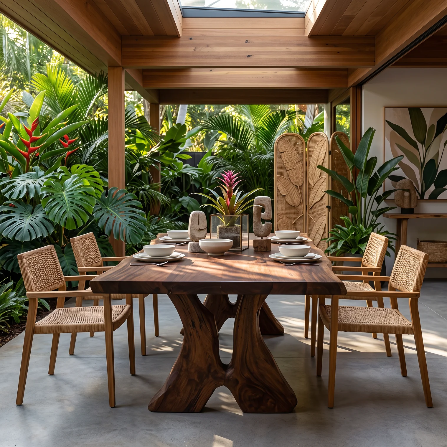 Farmhouse Dining Table For Vintage Furniture Look - Image 4