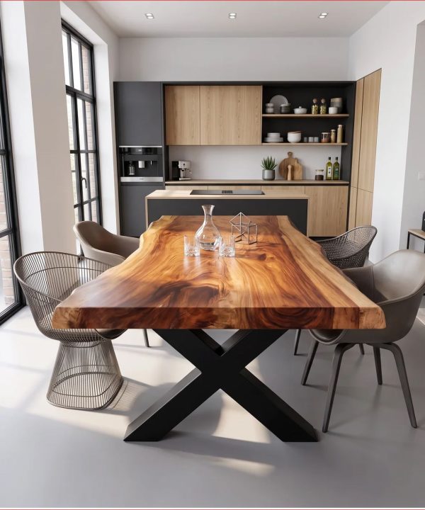 Alternative view of Contemporary Dining Table For Spacious Open-Plan Living Areas
