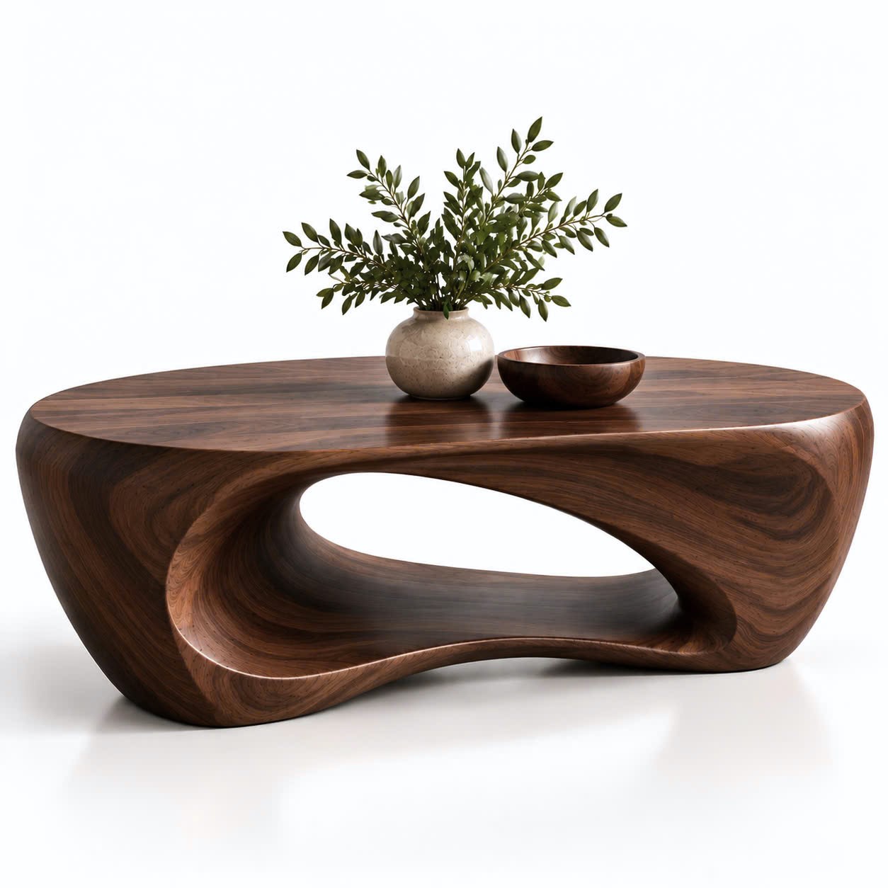 BFC 35 Luxali Modern Solid Wood Coffee Table Living Room Handmade Natural Eco-Friendly Durable Easy Clean Antique Decor Home Furniture - Image 11
