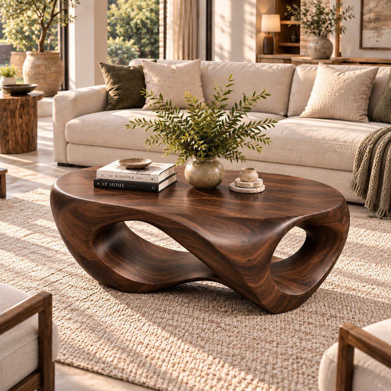 CF 45 Unique Design Solid Wooden Coffee Table For Living Room Handcraft Wooden Coffee Table Made In Vietnam - Image 7