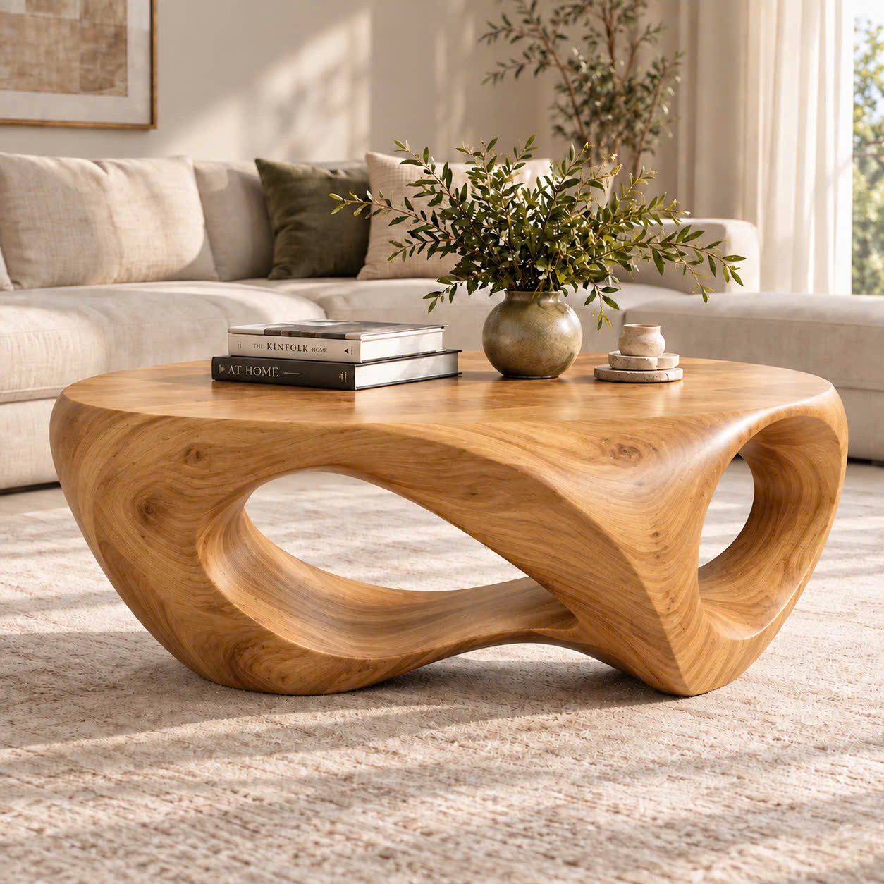 CF 45 Unique Design Solid Wooden Coffee Table For Living Room Handcraft Wooden Coffee Table Made In Vietnam - Image 10