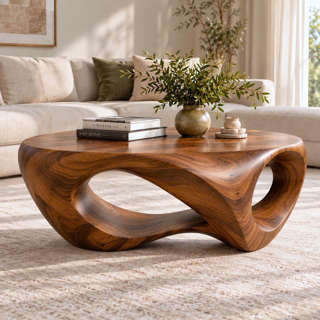 CF 45 Unique Design Solid Wooden Coffee Table For Living Room Handcraft Wooden Coffee Table Made In Vietnam - Image 11
